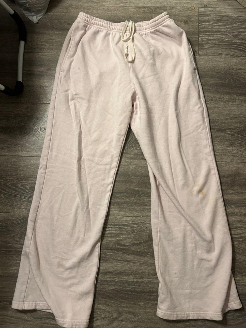 Brandy Melville Light Pink Wide Leg Pants